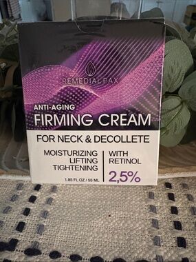 Anti-Aging Firming Cream for Neck & Decollete — Purple